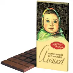 Шоколад Аленка 75 гр. Красный Октябрь